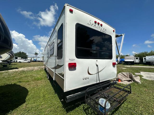 4YDT3102291530602 - 2009 KEYSTONE SPRINTER WHITE photo 3