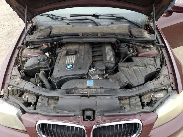 WBAPH57559NM33901 - 2009 BMW 328 I SULEV MAROON photo 11