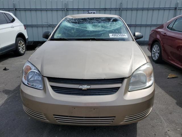 1G1AK55F477289550 - 2007 CHEVROLET COBALT LS GOLD photo 5