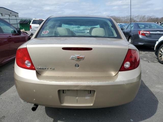 1G1AK55F477289550 - 2007 CHEVROLET COBALT LS GOLD photo 6