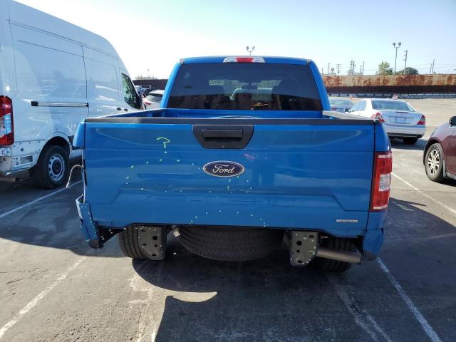 1FTEW1CP7LKD45165 - 2020 FORD F150 SUPERCREW BLUE photo 6
