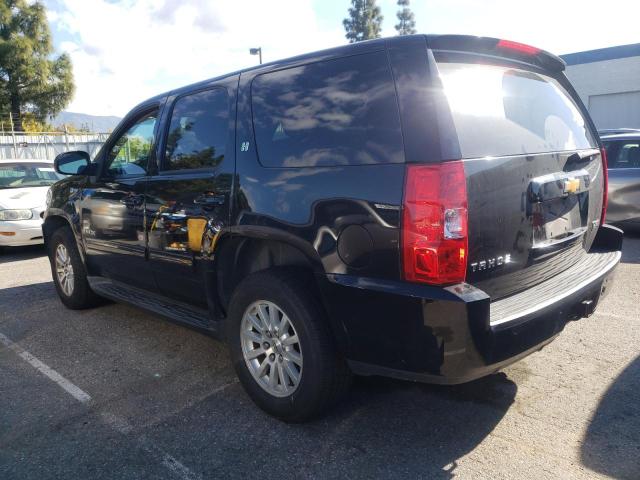 1GNSKDEJ5CR221791 - 2012 CHEVROLET TAHOE HYBRID BLACK photo 2