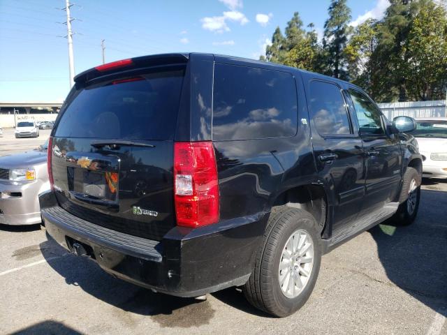 1GNSKDEJ5CR221791 - 2012 CHEVROLET TAHOE HYBRID BLACK photo 3