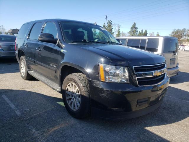 1GNSKDEJ5CR221791 - 2012 CHEVROLET TAHOE HYBRID BLACK photo 4