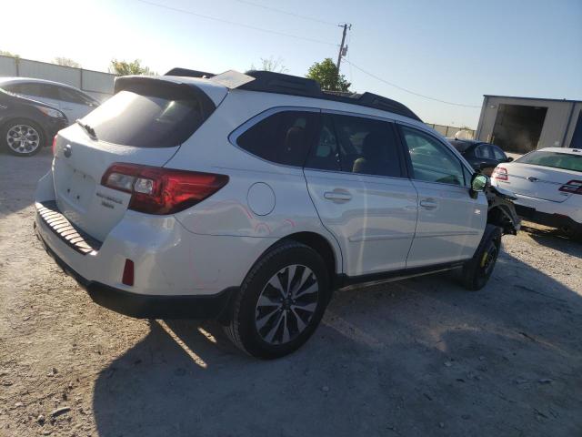 4S4BSENC1F3252443 - 2015 SUBARU OUTBACK 3.6R LIMITED WHITE photo 3