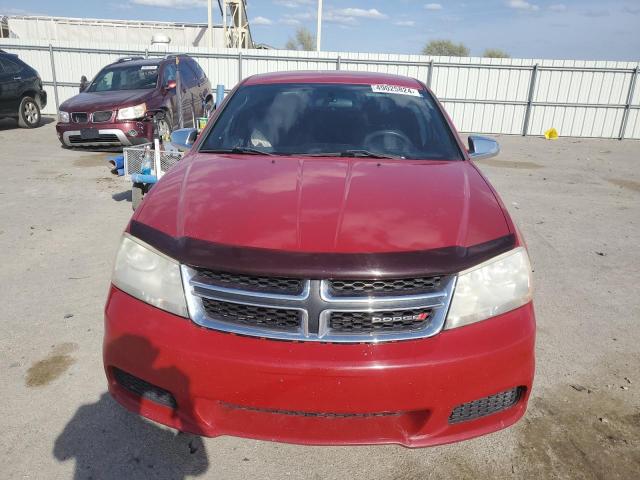 1C3CDZAB3EN214534 - 2014 DODGE AVENGER SE RED photo 5