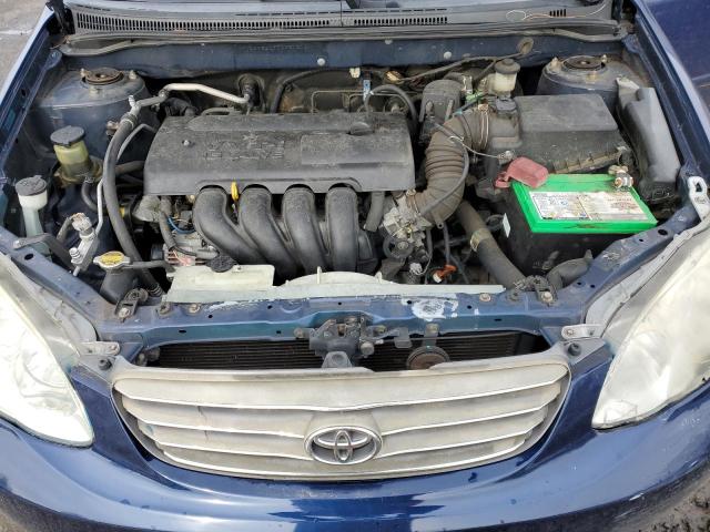 JTDBR32E930037206 - 2003 TOYOTA COROLLA CE BLUE photo 11