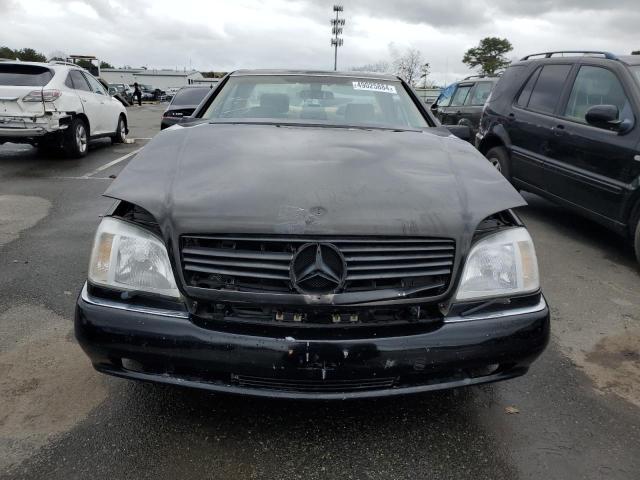 WDBGA70E1RA180837 - 1994 MERCEDES-BENZ S 500 BLACK photo 5