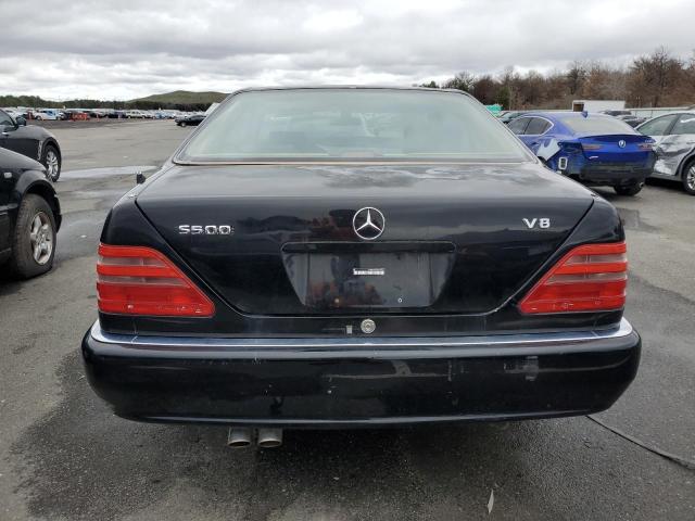 WDBGA70E1RA180837 - 1994 MERCEDES-BENZ S 500 BLACK photo 6