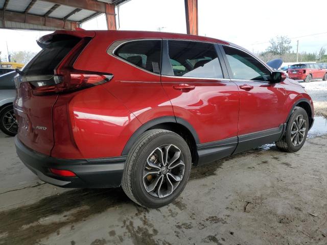 5J6RW2H51MA007213 - 2021 HONDA CR-V EX BURGUNDY photo 3