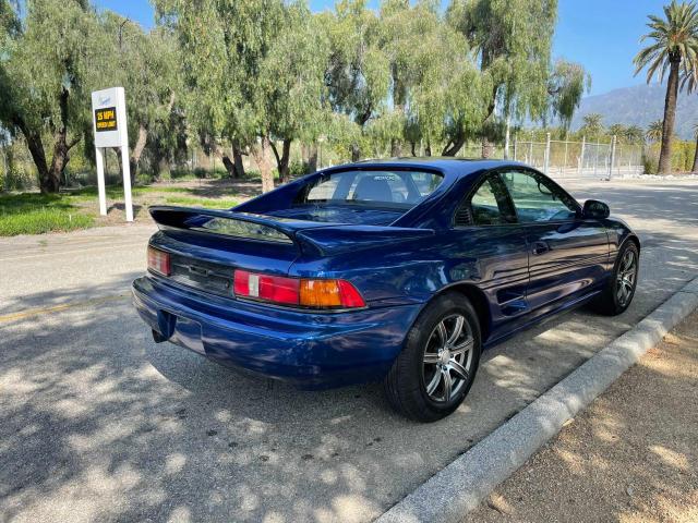 JT2SW21M3M0008614 - 1991 TOYOTA MR2 BLUE photo 4