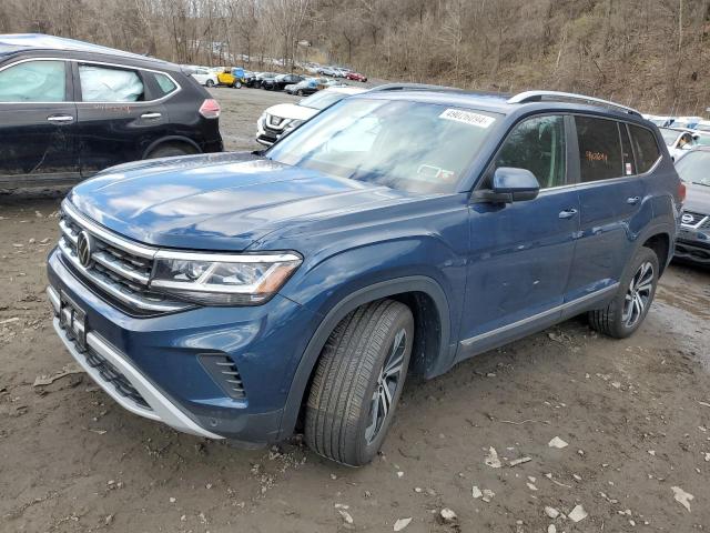 1V2BR2CA1NC538757 - 2022 VOLKSWAGEN ATLAS SEL BLUE photo 1