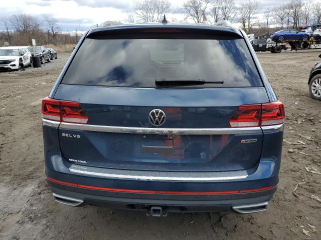 1V2BR2CA1NC538757 - 2022 VOLKSWAGEN ATLAS SEL BLUE photo 6