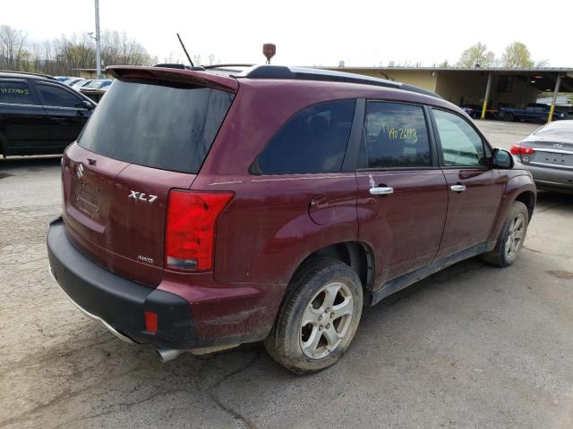 2S3DA717376103984 - 2007 SUZUKI XL7 LIMITED MAROON photo 3