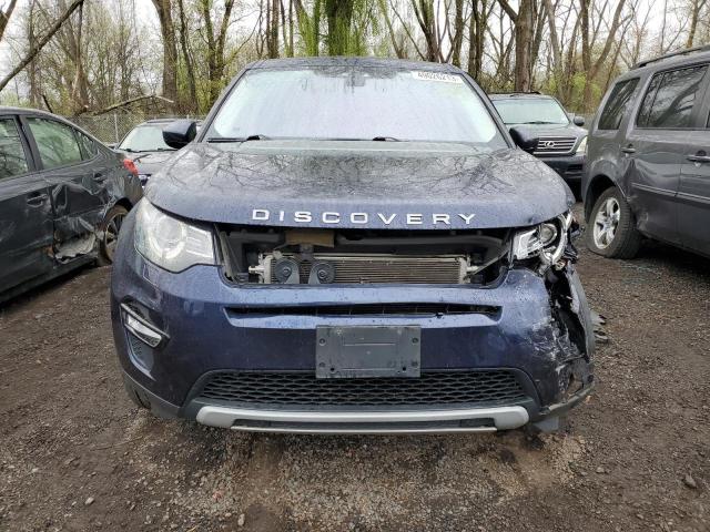 SALCR2FX4KH802325 - 2019 LAND ROVER DISCOVERY HSE BLUE photo 5