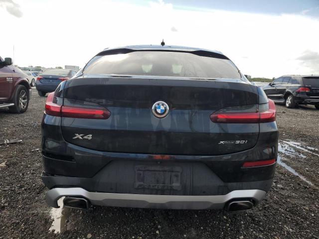 5UX33DT08N9M86288 - 2022 BMW X4 XDRIVE30I BLACK photo 6