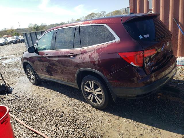 5FNYF5H74GB055837 - 2016 HONDA PILOT EXLN MAROON photo 2