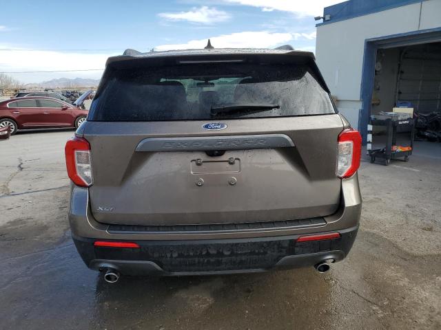 1FMSK7DH4MGB64517 - 2021 FORD EXPLORER XLT BROWN photo 6