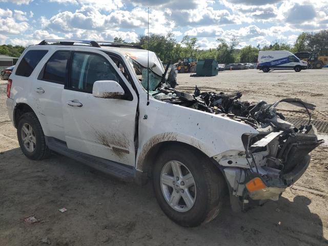 1FMCU49H08KD64433 - 2008 FORD ESCAPE HEV WHITE photo 4