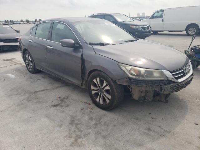 1HGCR2F30FA118215 - 2015 HONDA ACCORD LX GRAY photo 4