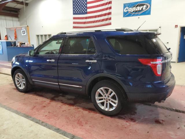 1FMHK8D85BGA28538 - 2011 FORD EXPLORER XLT BLUE photo 2