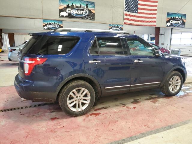 1FMHK8D85BGA28538 - 2011 FORD EXPLORER XLT BLUE photo 3