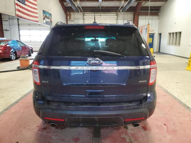 1FMHK8D85BGA28538 - 2011 FORD EXPLORER XLT BLUE photo 6