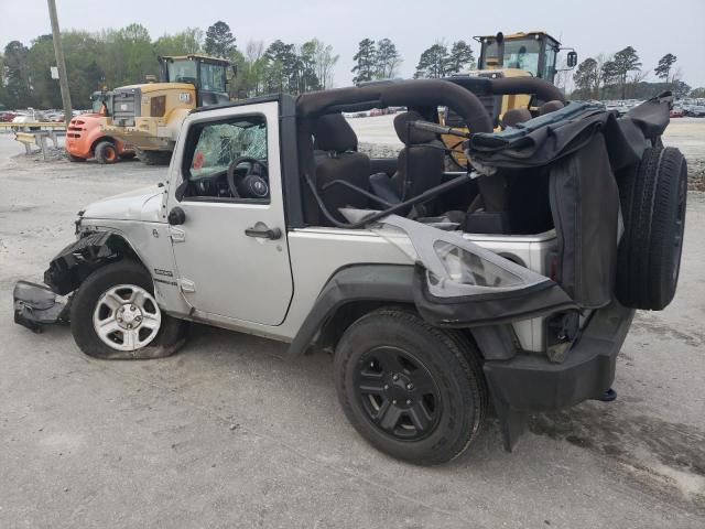 1J4AA2D14BL541113 - 2011 JEEP WRANGLER SPORT SILVER photo 2