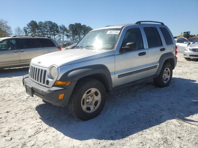 1J8GK48K17W659307 - 2007 JEEP LIBERTY SPORT SILVER photo 1