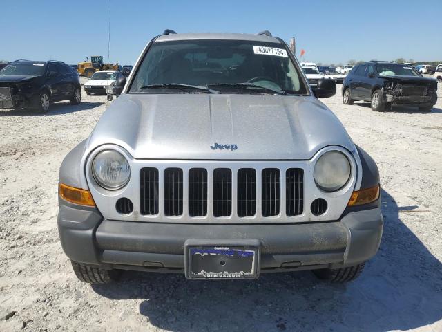 1J8GK48K17W659307 - 2007 JEEP LIBERTY SPORT SILVER photo 5