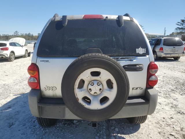 1J8GK48K17W659307 - 2007 JEEP LIBERTY SPORT SILVER photo 6