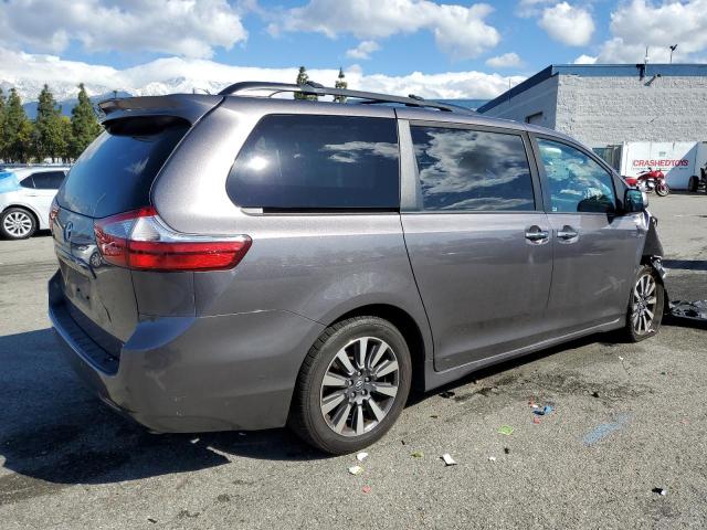 5TDDZ3DC7KS221401 - 2019 TOYOTA SIENNA XLE GRAY photo 3