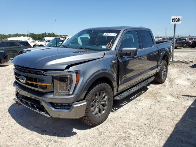 1FTEW1E81PFB41711 - 2023 FORD F150 SUPERCREW GRAY photo 1