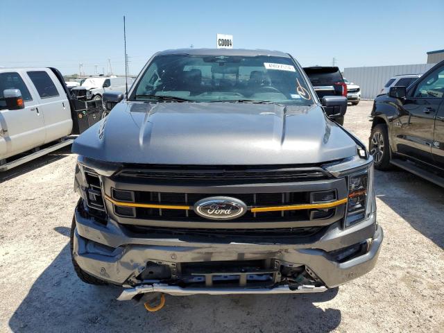 1FTEW1E81PFB41711 - 2023 FORD F150 SUPERCREW GRAY photo 5