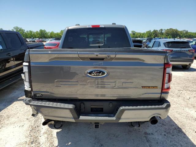 1FTEW1E81PFB41711 - 2023 FORD F150 SUPERCREW GRAY photo 6