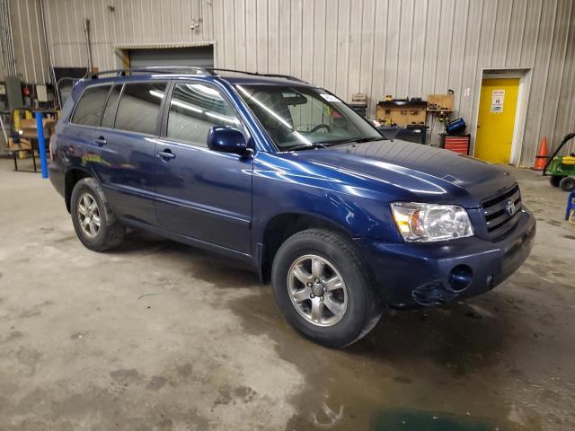 JTEEP21A270211467 - 2007 TOYOTA HIGHLANDER SPORT BLUE photo 4