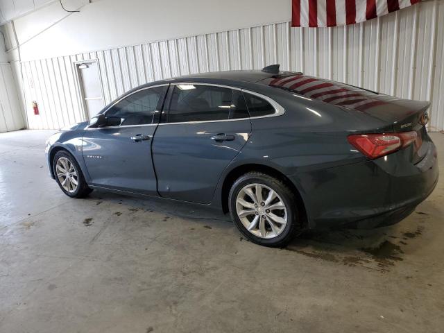 1G1ZD5ST9KF104625 - 2019 CHEVROLET MALIBU LT BLUE photo 2