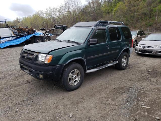 5N1ED28Y2YC595519 - 2000 NISSAN XTERRA XE GREEN photo 1