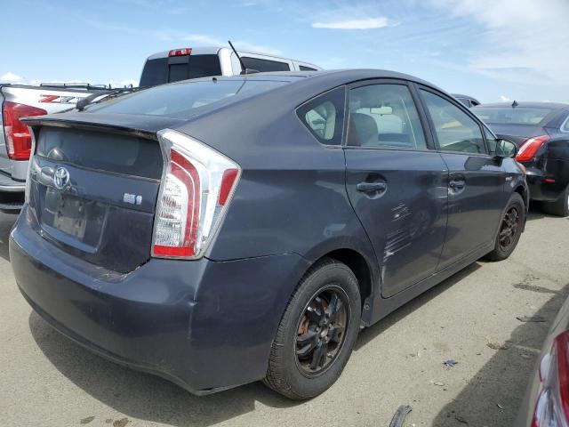 JTDKN3DU6D5590884 - 2013 TOYOTA PRIUS GRAY photo 3