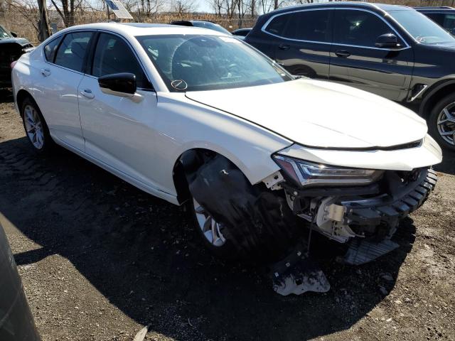 19UUB6F37MA006525 - 2021 ACURA TLX WHITE photo 4