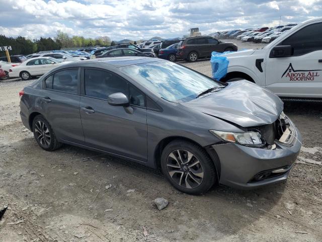 2HGFB2F95DH523023 - 2013 HONDA CIVIC EXL 灰色 照片 4