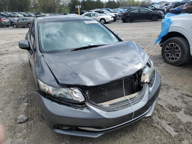 2HGFB2F95DH523023 - 2013 HONDA CIVIC EXL 灰色 照片 5