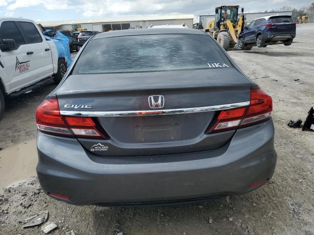 2HGFB2F95DH523023 - 2013 HONDA CIVIC EXL 灰色 照片 6