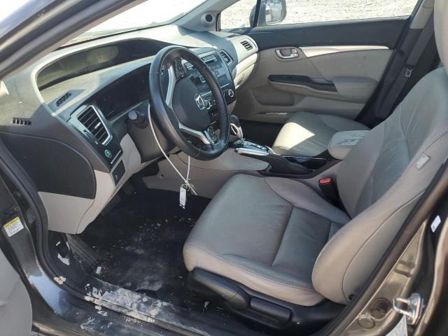 2HGFB2F95DH523023 - 2013 HONDA CIVIC EXL 灰色 照片 7