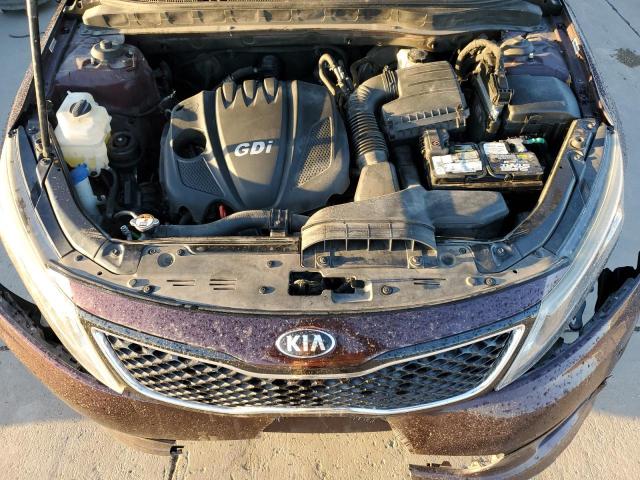 5XXGN4A72FG415394 - 2015 KIA OPTIMA EX BURGUNDY photo 11