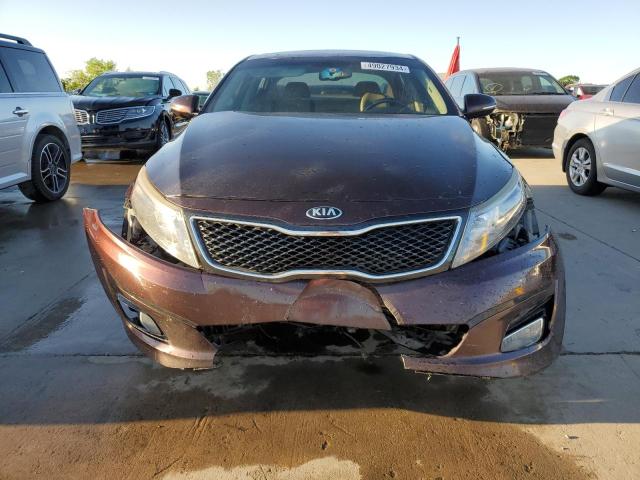 5XXGN4A72FG415394 - 2015 KIA OPTIMA EX BURGUNDY photo 5