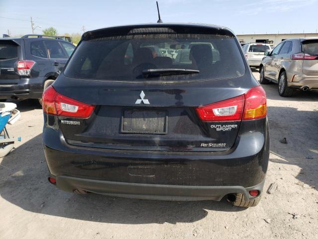 4A4AP3AU5EE013753 - 2014 MITSUBISHI OUTLANDER ES BLACK photo 6