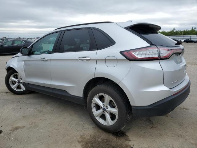 2FMTK4G98FBB92953 - 2015 FORD EDGE SE SILVER photo 2