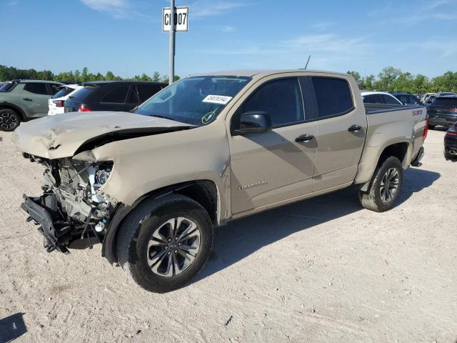 1GCGSDEN3N1190074 - 2022 CHEVROLET COLORADO Z71 TAN photo 1