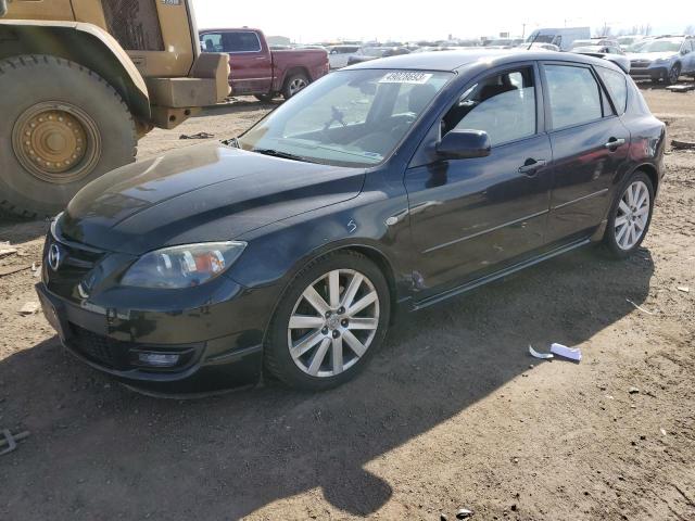 JM1BK34M291248792 - 2009 MAZDA SPEED 3 BLACK photo 1